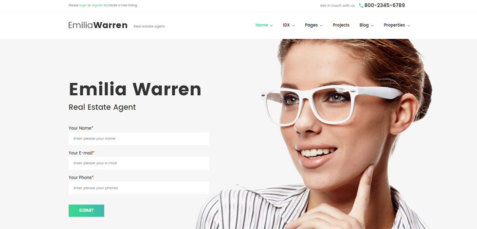 Home page