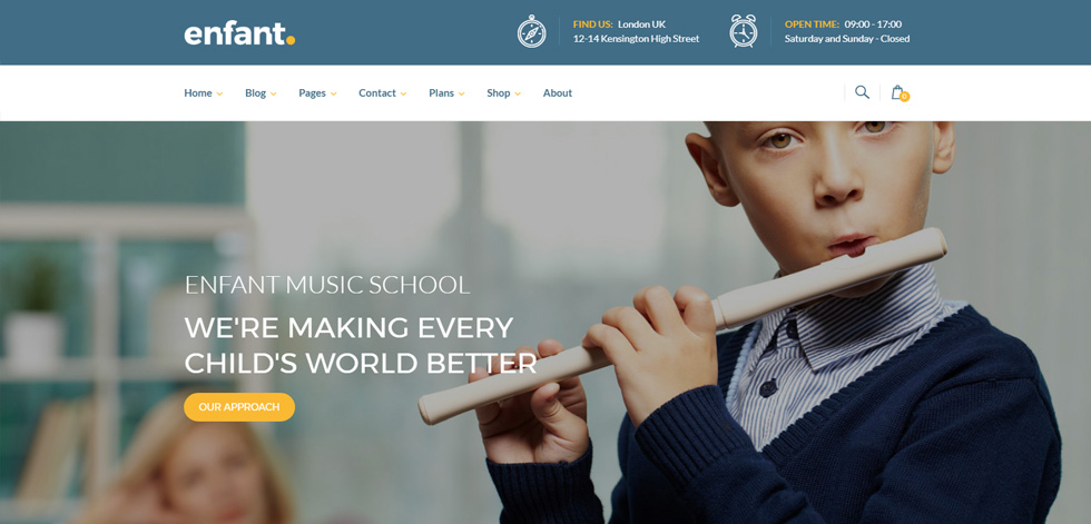 Home page