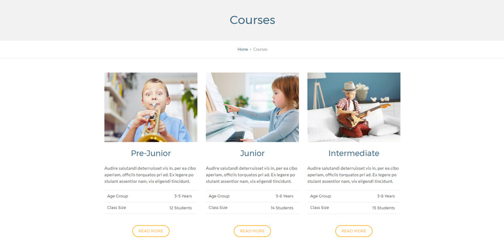 Courses
