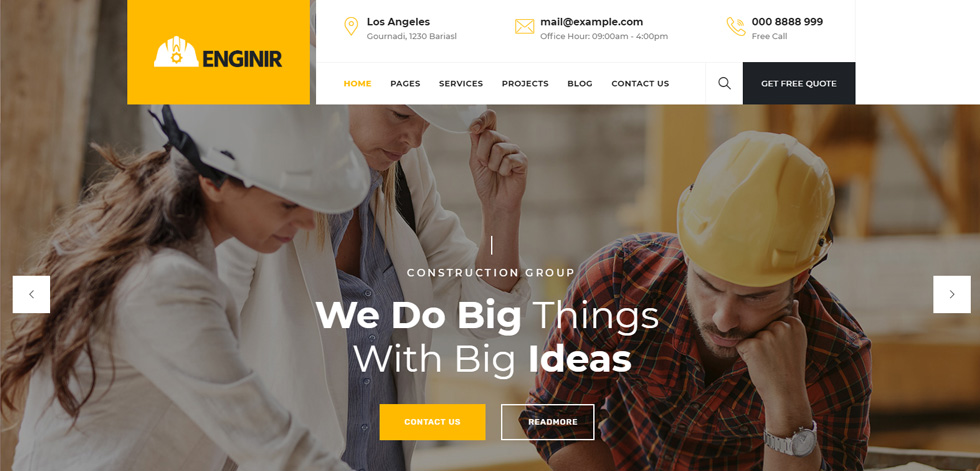 Home page