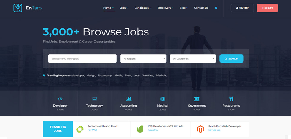 Home page