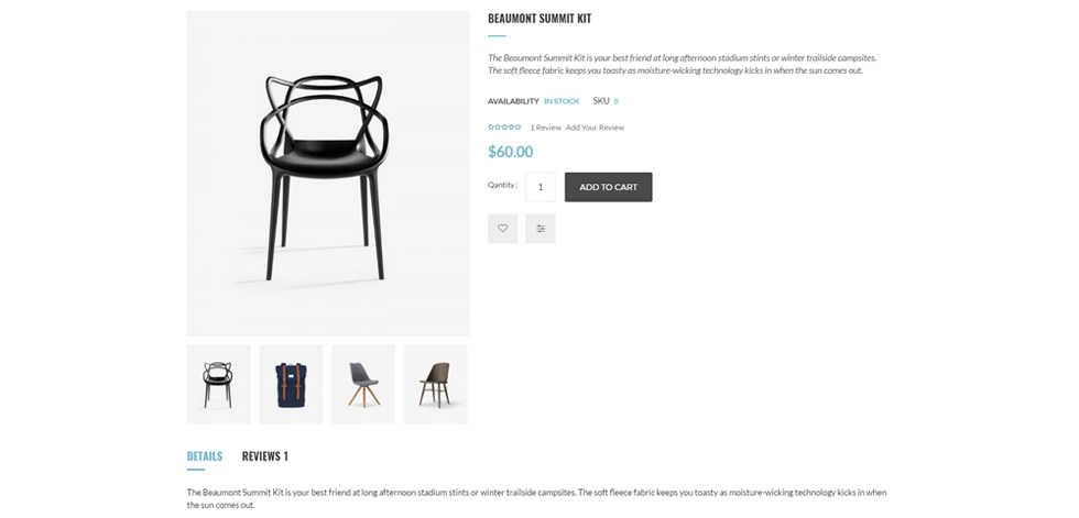 Product page