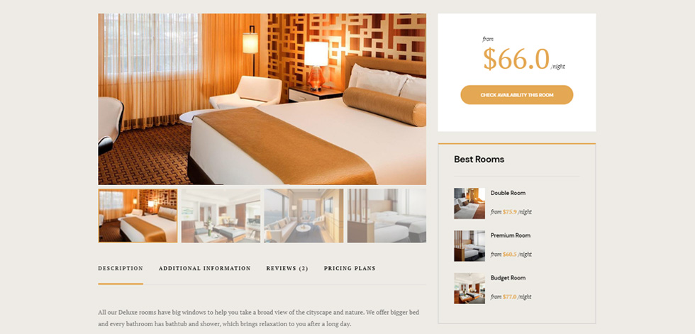 Room details