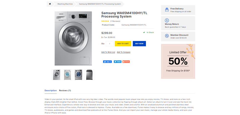 Product page