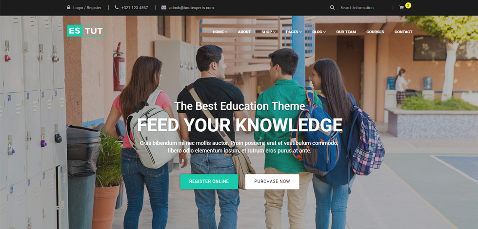 Home page