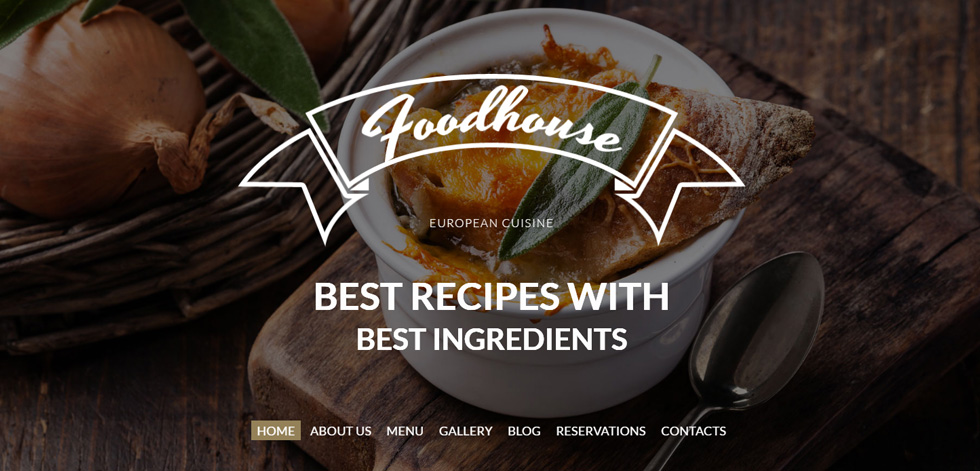 Home page