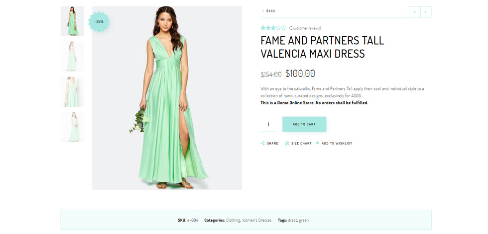 Product page