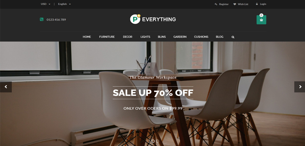 Home page