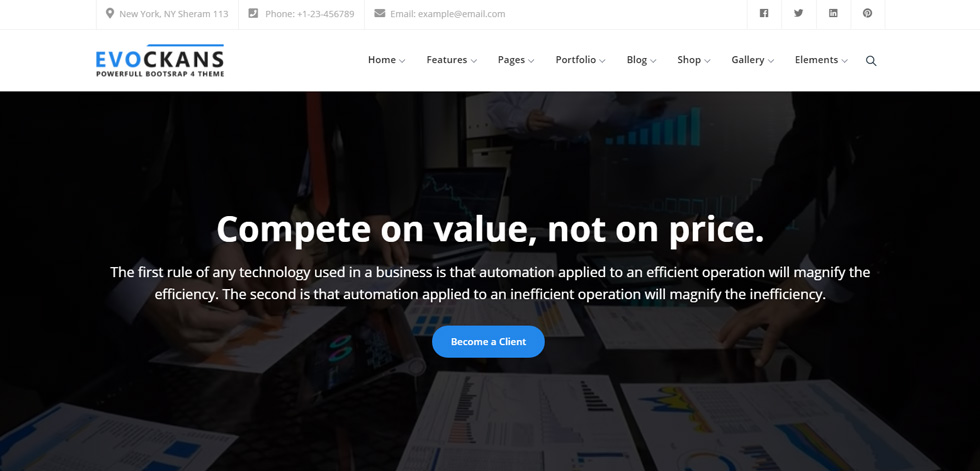 Home page