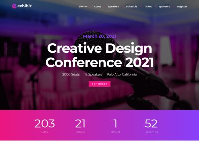 Best Conference HTML5 Templates 2021