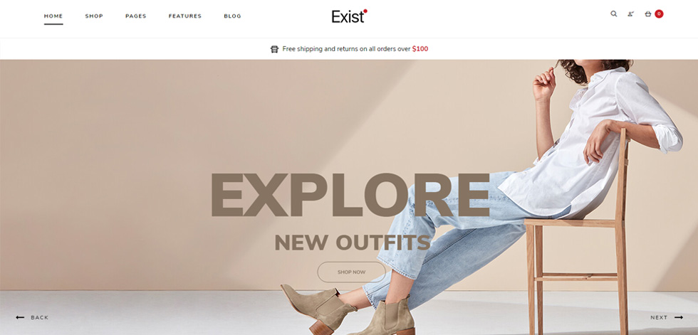 Home page