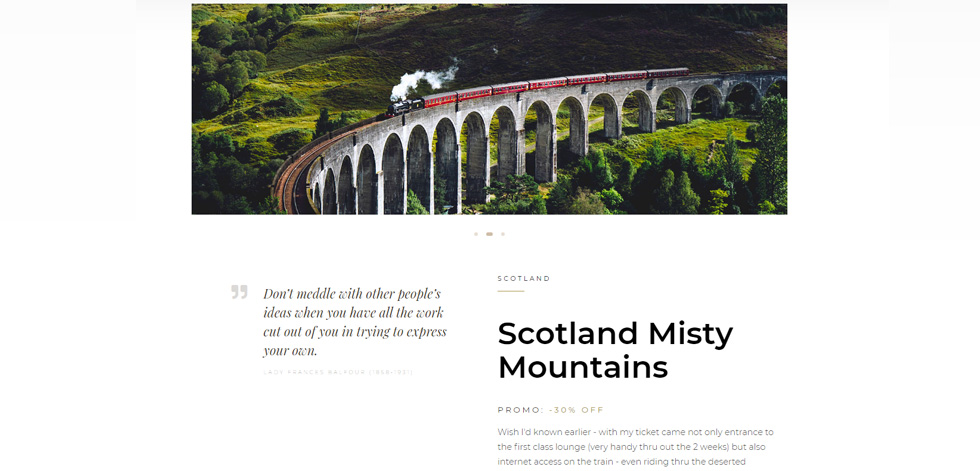 Destination details