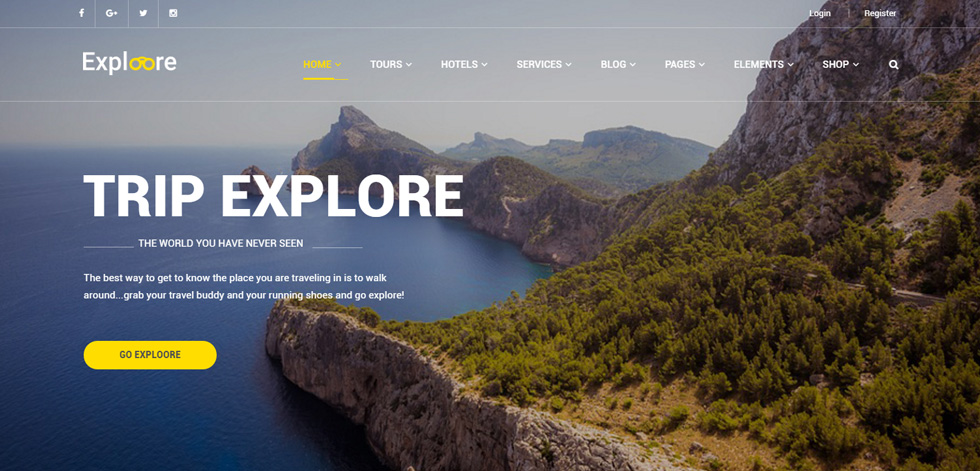 Home page