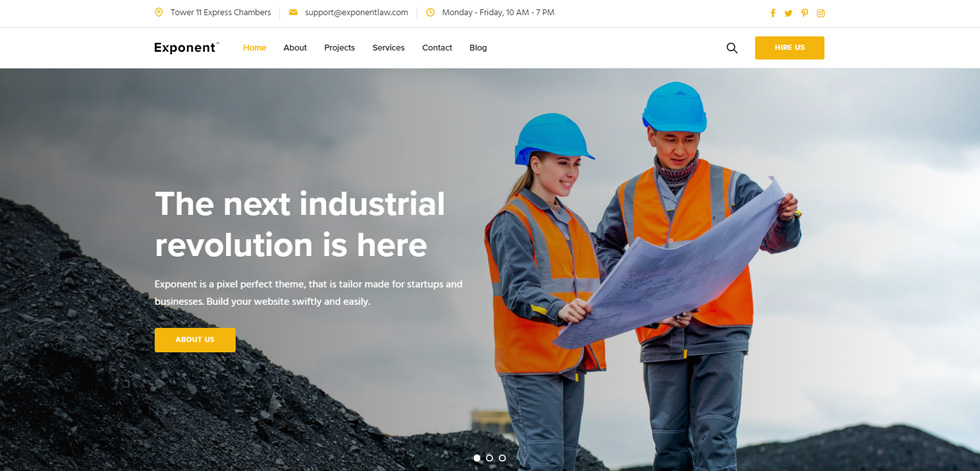 Home page