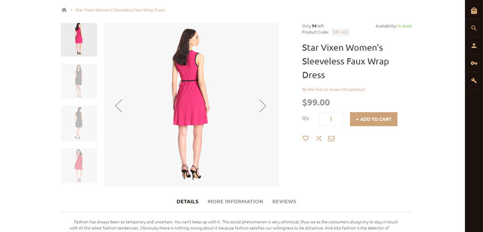Product page