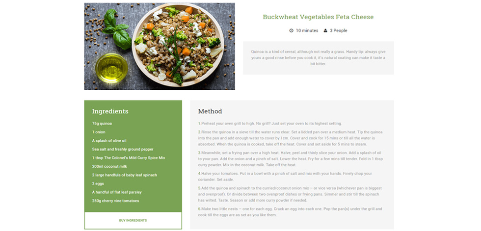Recipe