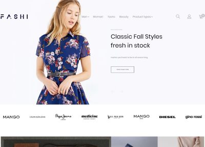 5+ Latest Responsive Magento Clothes Themes 2018