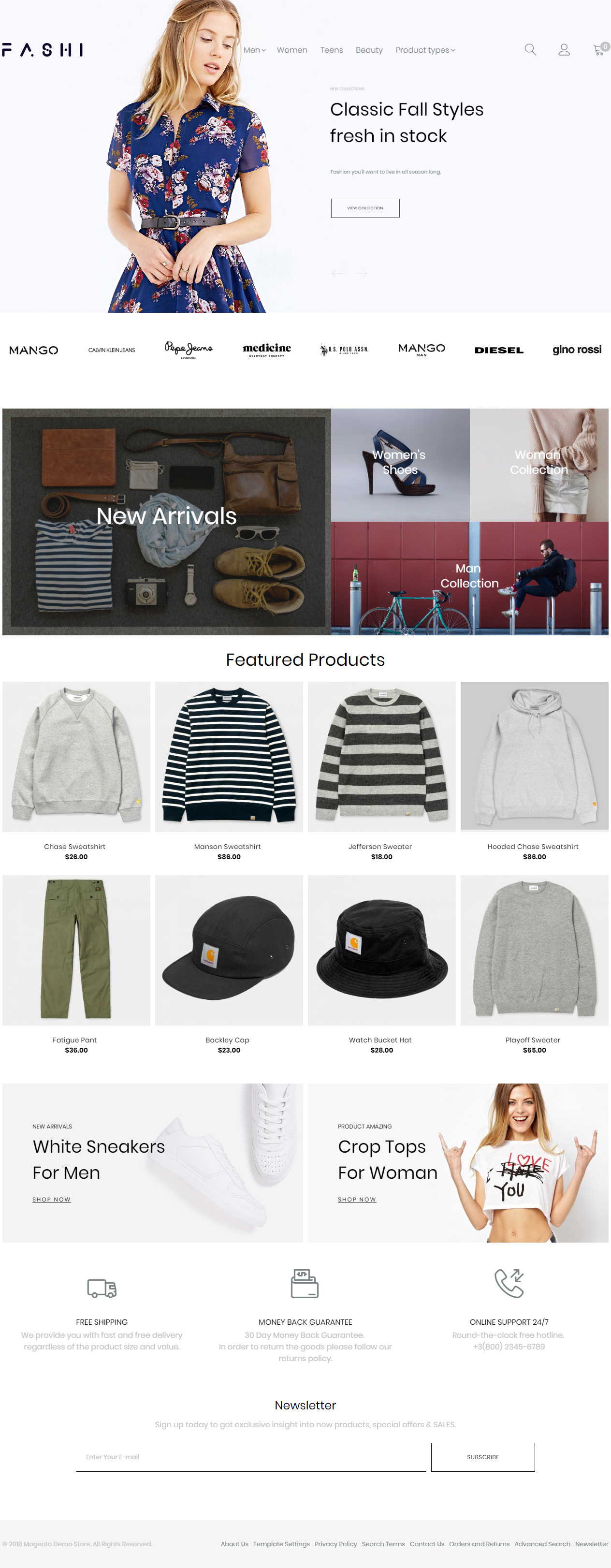 Fashi Magento Fashion Themes