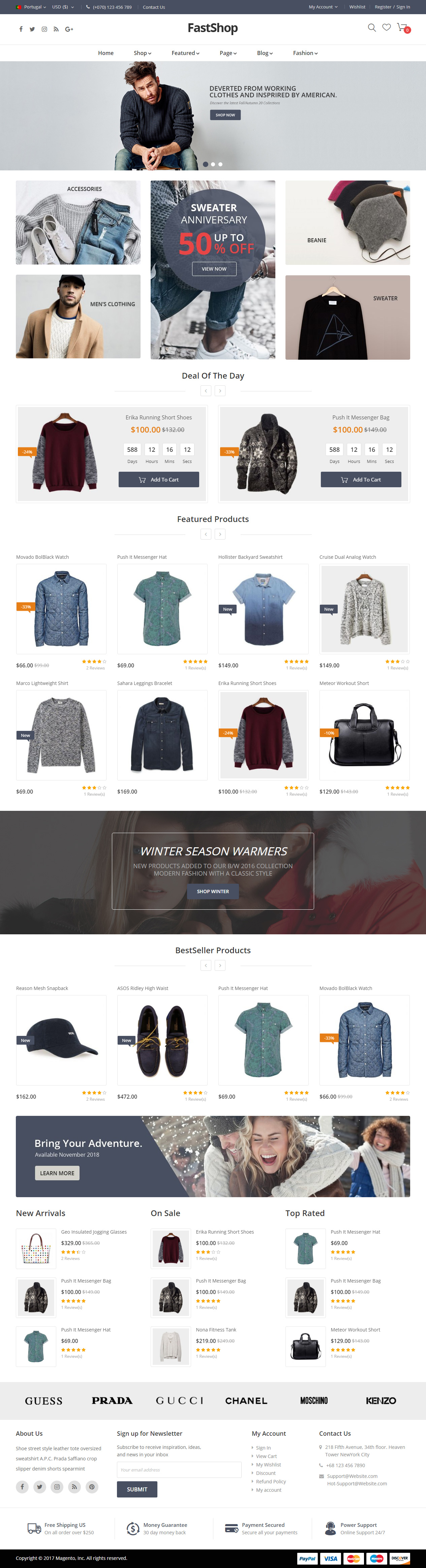 FastShop Magento Fashion Themes