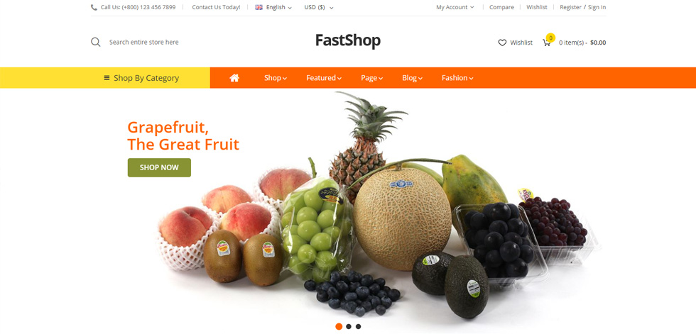 Home page