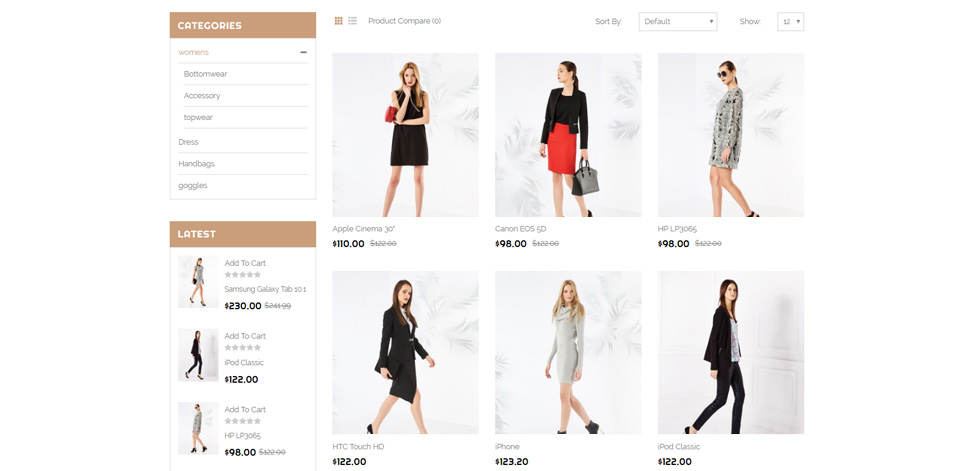 Category page
