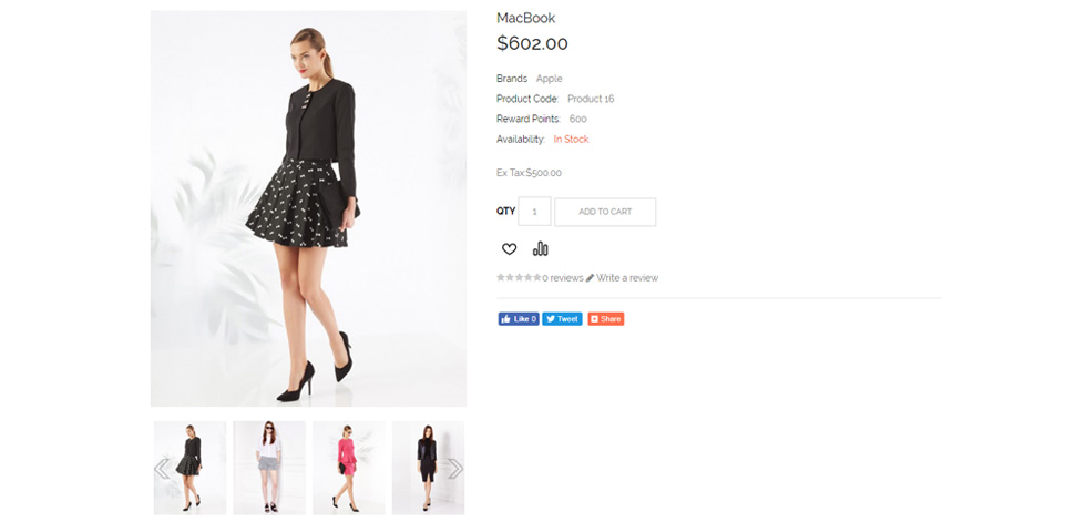 Product page
