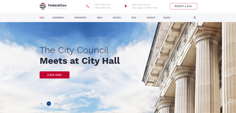 Home page