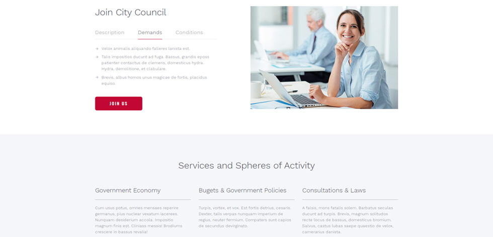 Government detail