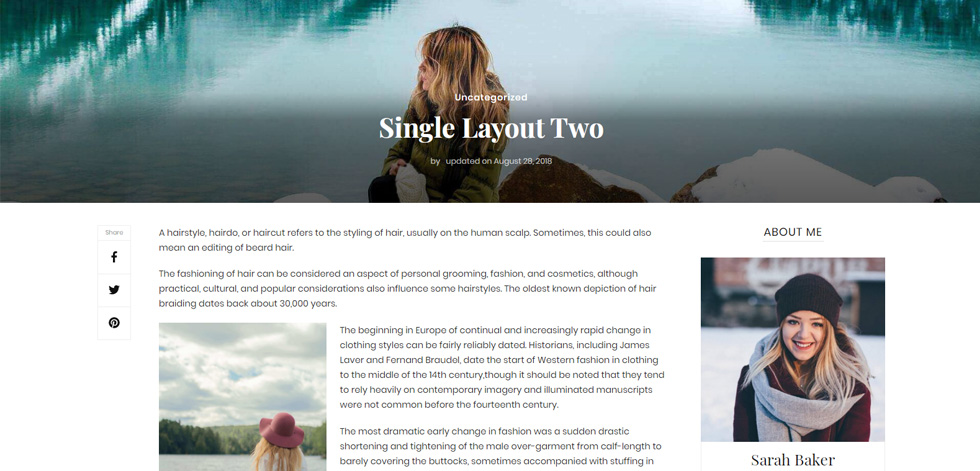Single post