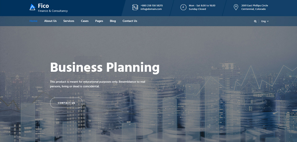 Home page