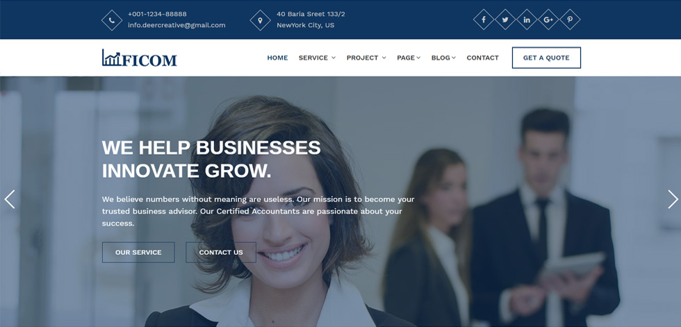 Home page