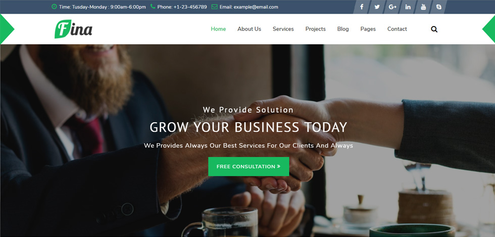 Home page