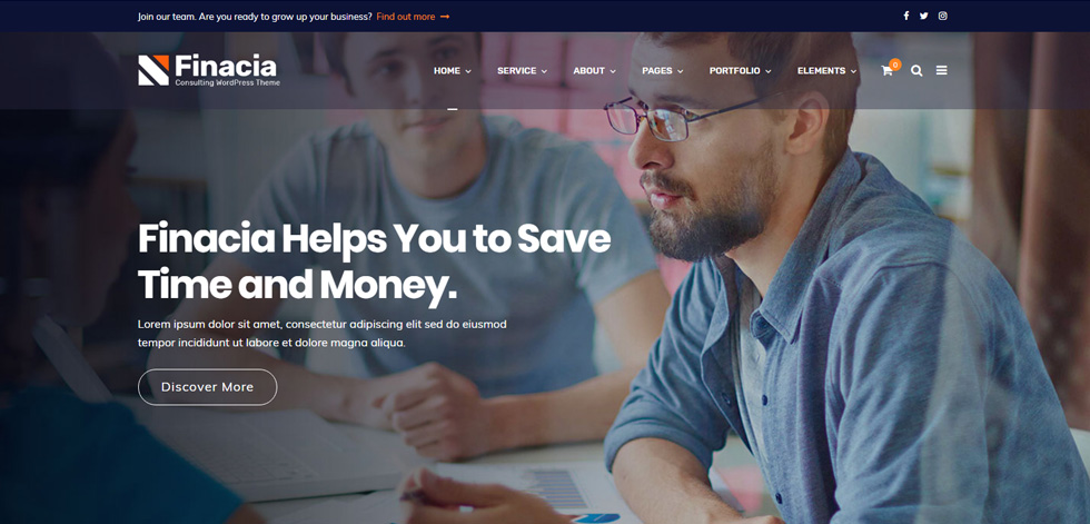 Home page