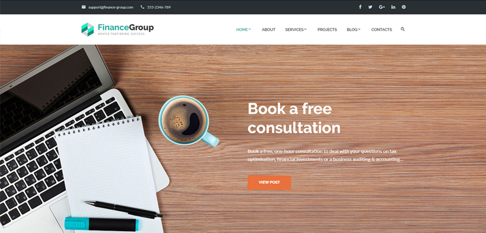 Home page