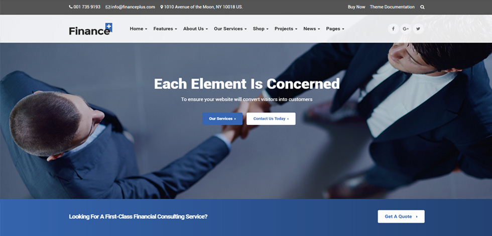 Home page