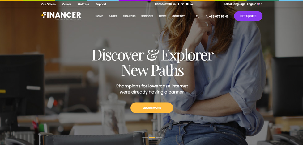 Home page