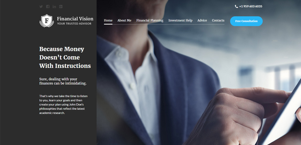 Home page