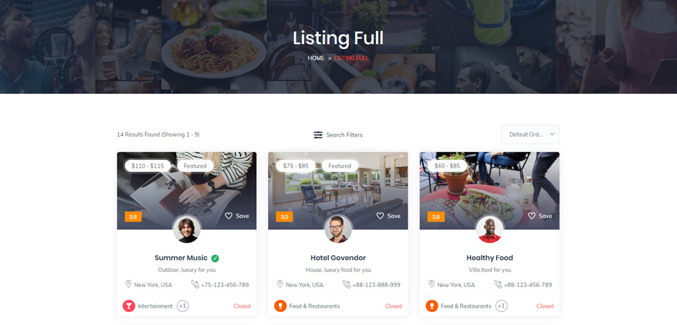 Listing