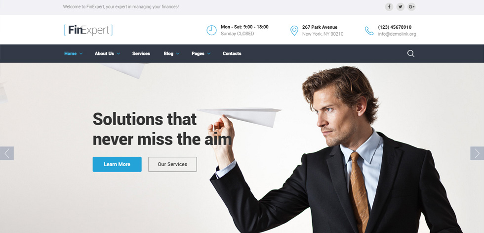 Home page