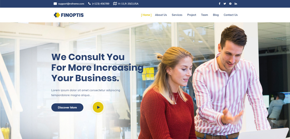 Home page