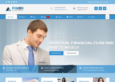 5+ Best Responsive Joomla Finance Template 2020
