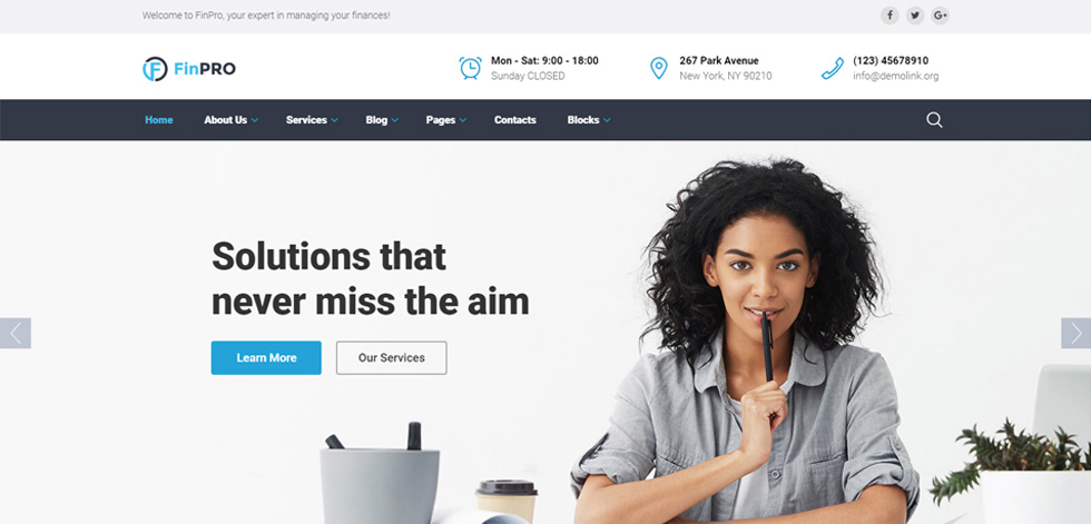 Home page