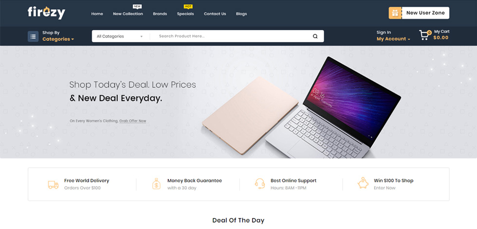 Home page