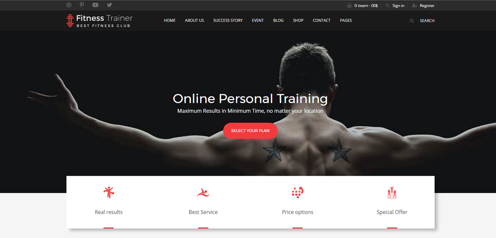Home page