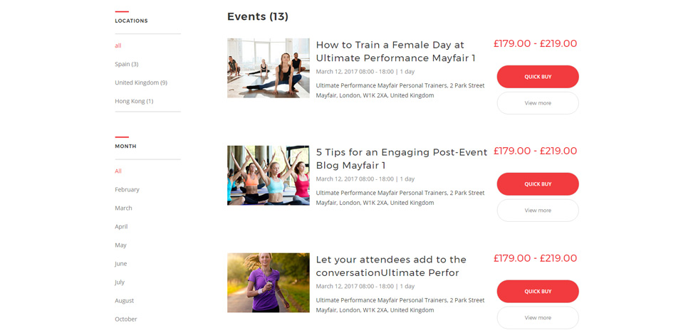 Events