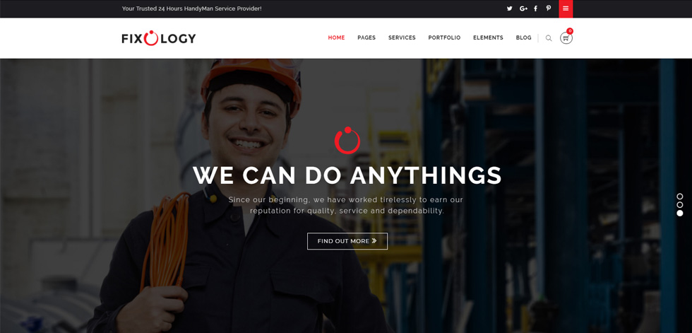 Home page