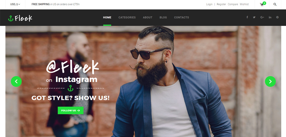 Home page