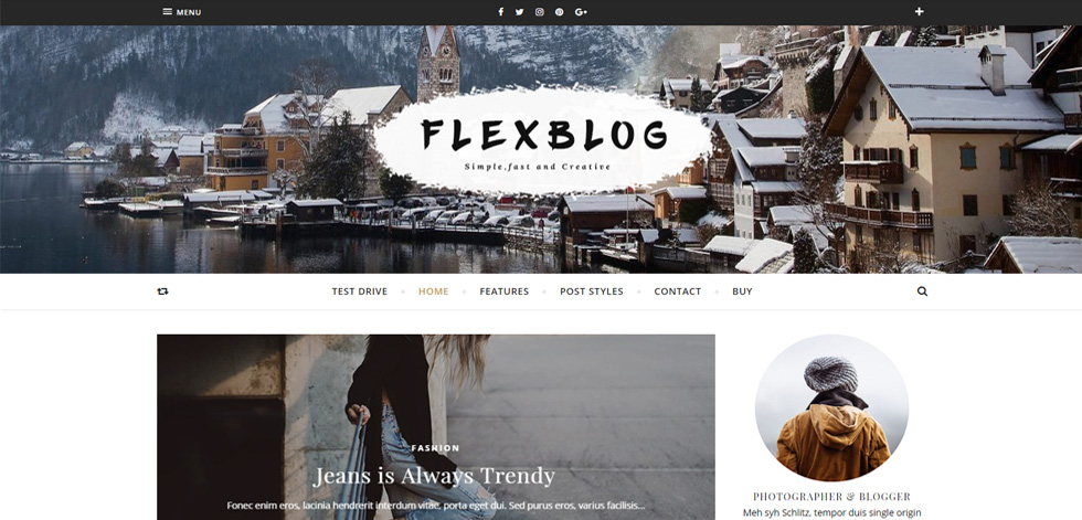 Home page