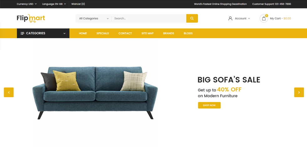 Home page