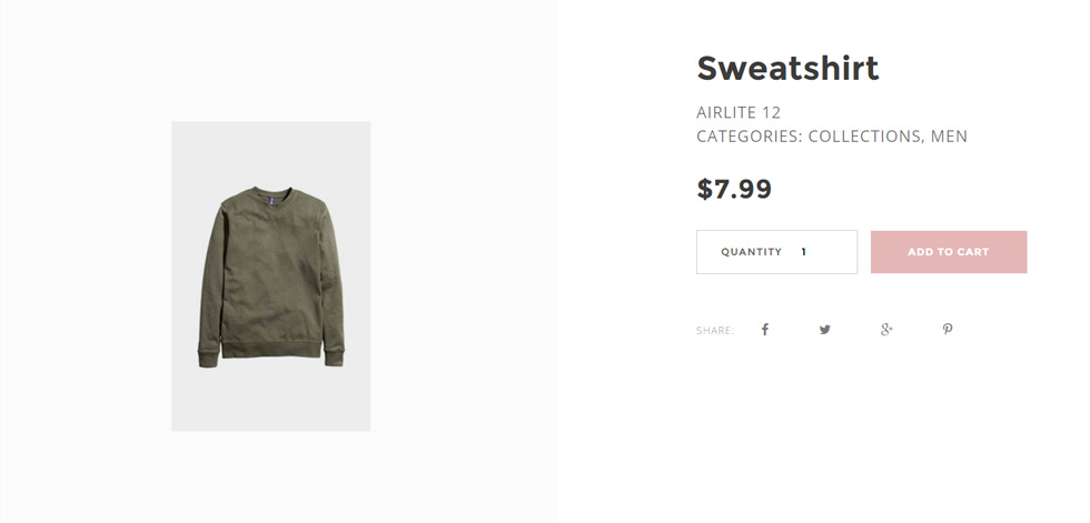 Product page